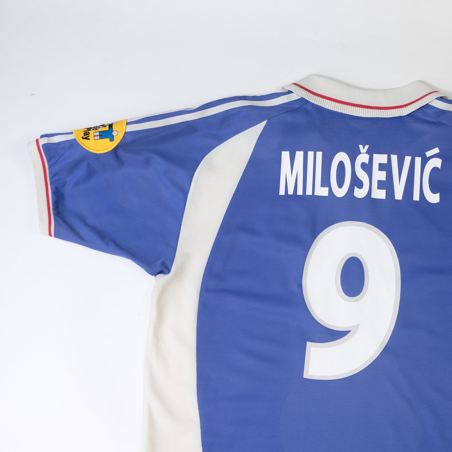 2000/01 Yugoslavia Home Shirt Adidas Milosevic (M/L) 