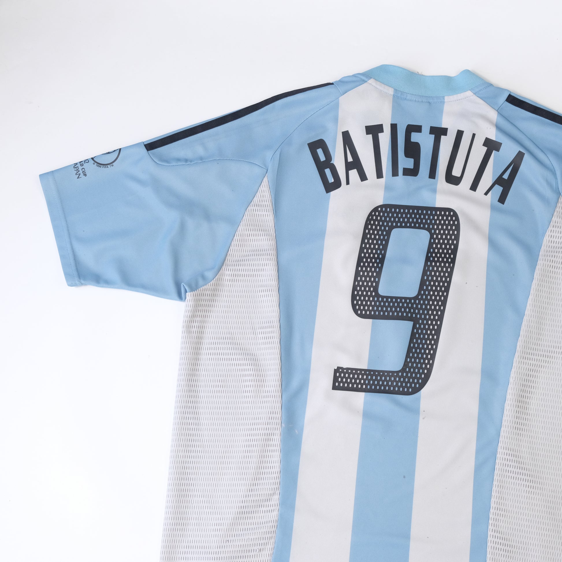 2002/04 Argentina Home Shirt Adidas Batistuta