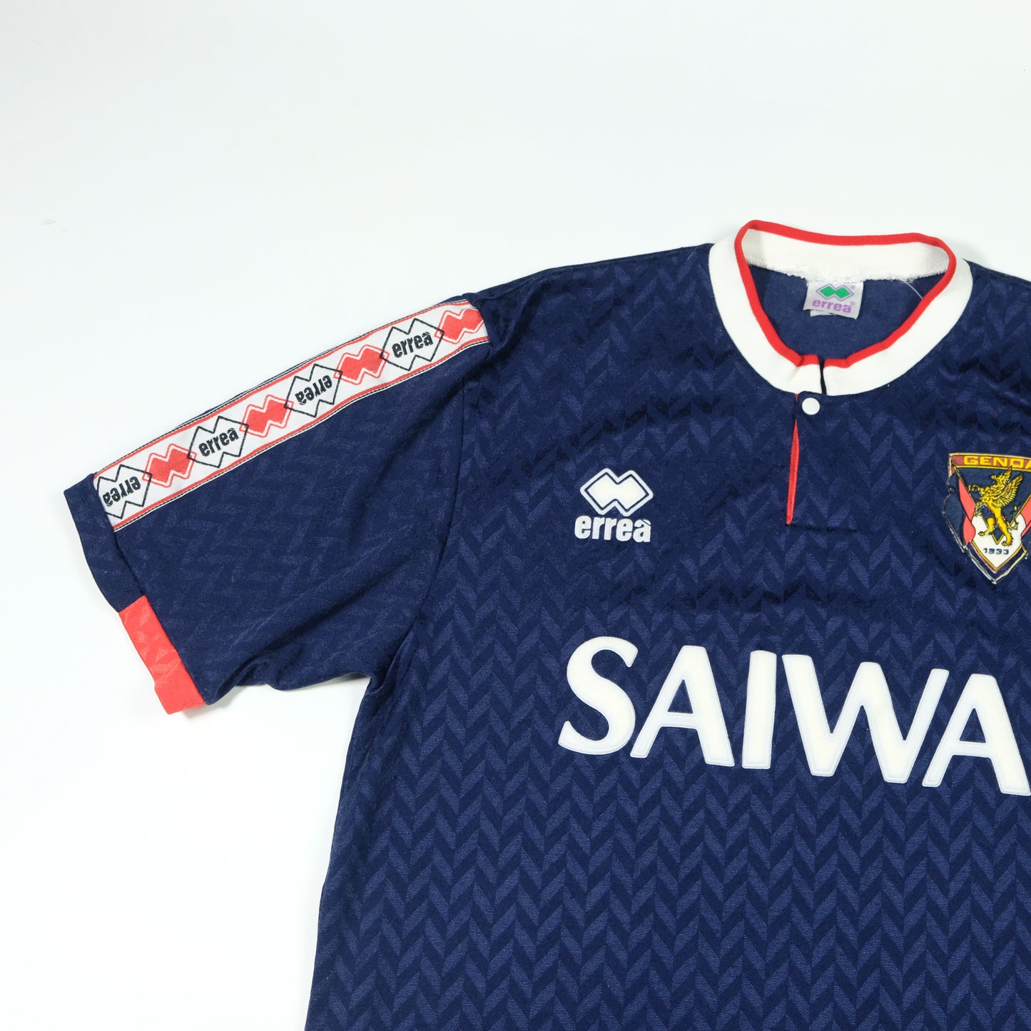 Genoa Errea Italy Original 1992/1993 Training Vintage Football Shirt Large