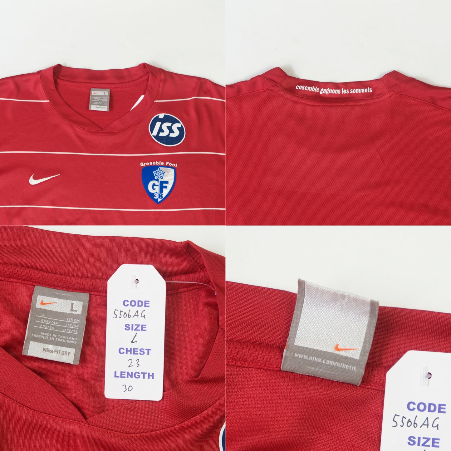 2009/2010 Grenoble Foot Away Shirt Nike