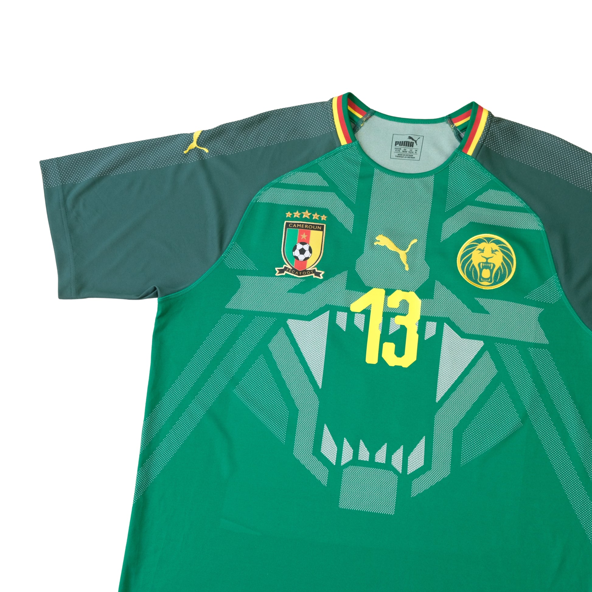 2018 Cameroon Home Shirt Puma