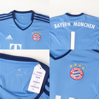 2015/2016 Bayern Munich Goalkeeper Shirt Neuer Adidas 