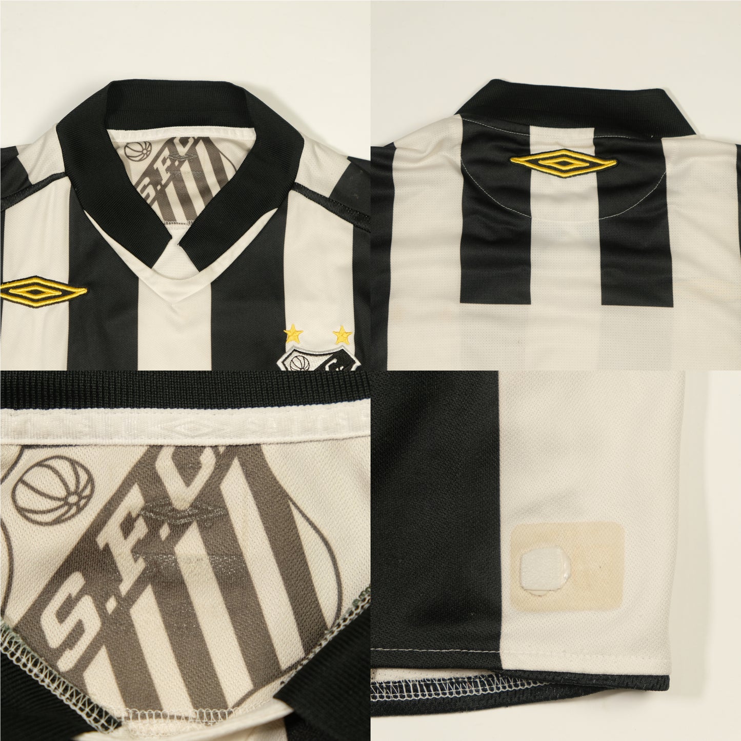 2005 Santos Away Shirt Umbro