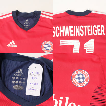 2002/2003 Bayern Munich Home Shirt Schweinsteiger Adidas