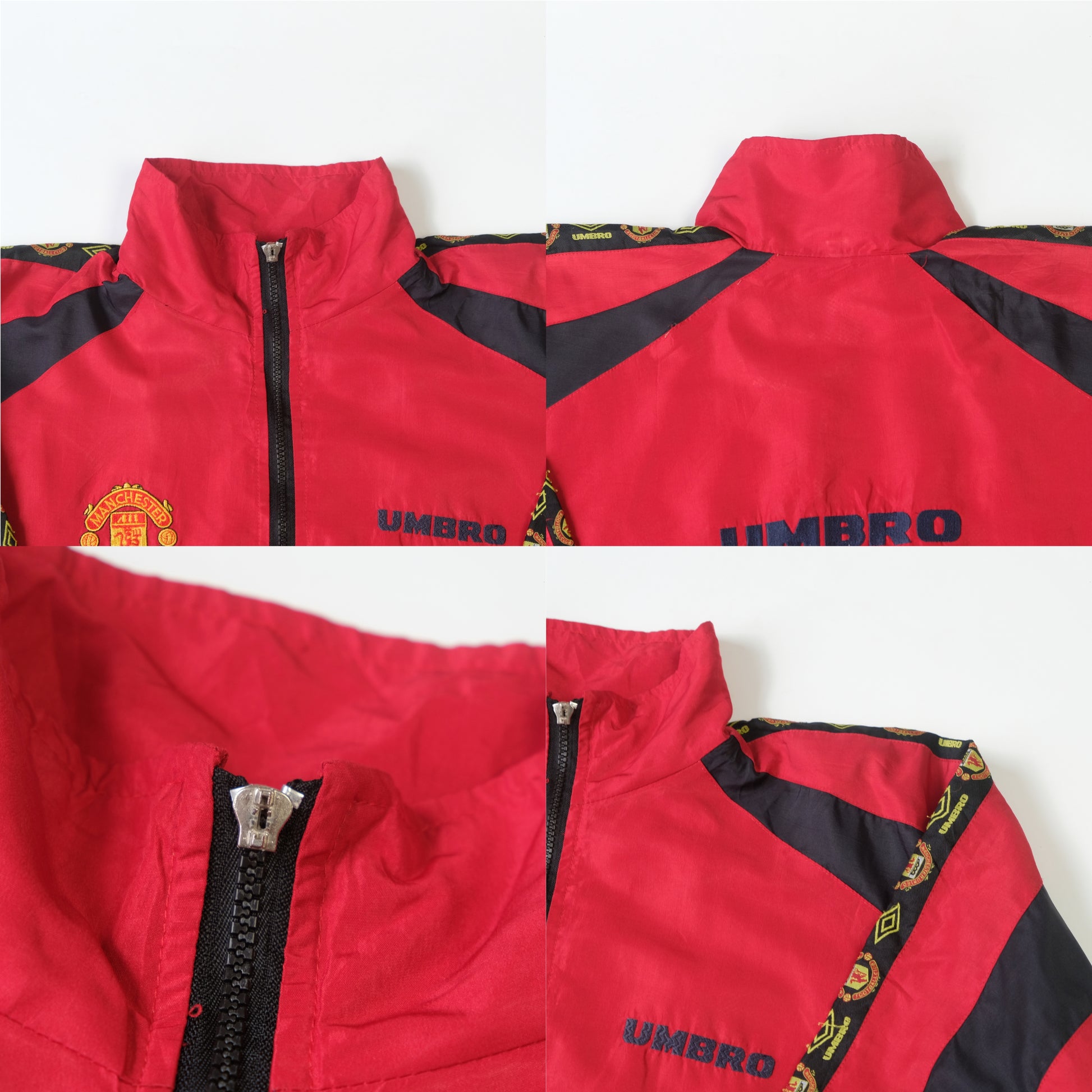 1990s Manchester United Track Training Jacket Umbro