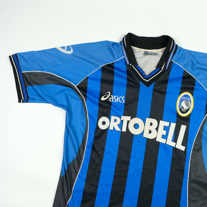 Atalanta Italy Ortobell 2001/2002 Original Home Football Shirt Asics Medium