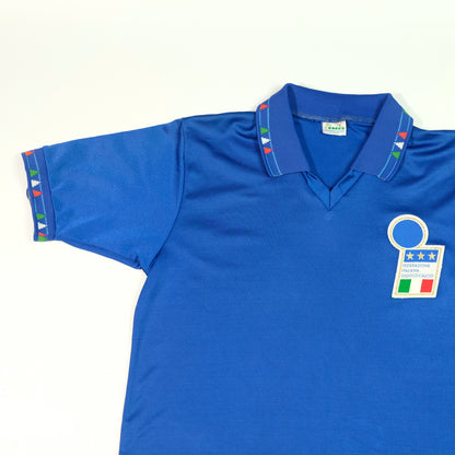 Italy 1992/1993 Diadora Original Home Football Shirt Medium