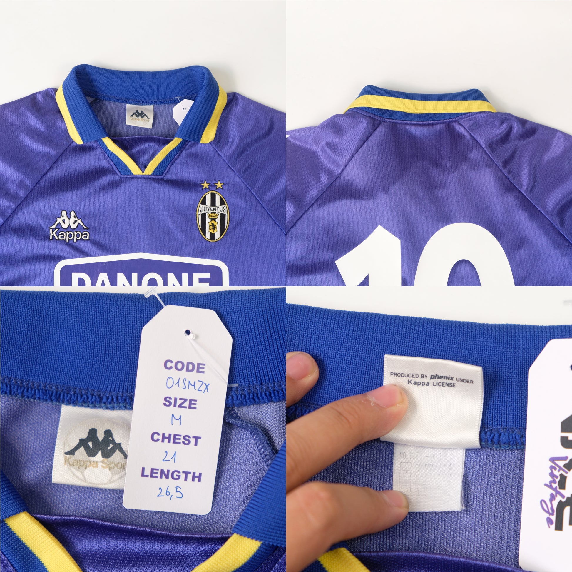 1994/95 Juventus Away Shirt Kappa