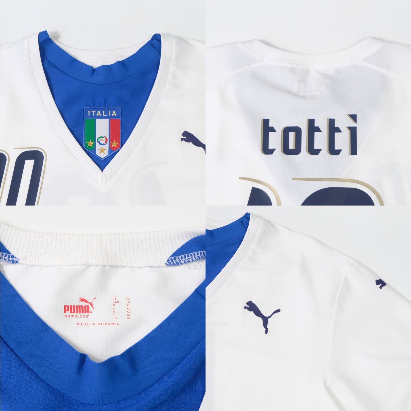 2006/07 Italy Away Shirt Puma Totti (XL)