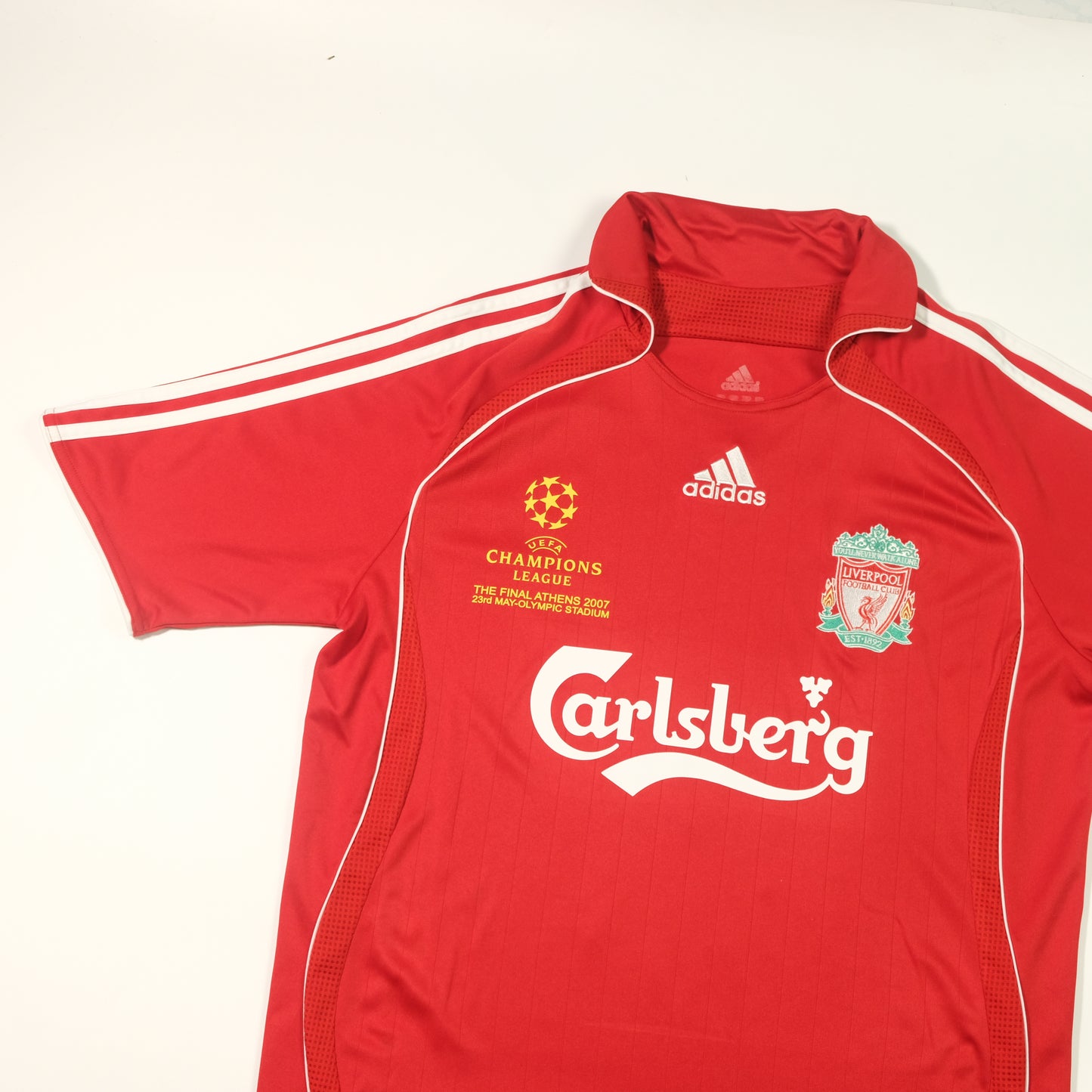 Liverpool Original Adidas Gerrard 2006/2007 Home Football Shirt Small/Medium