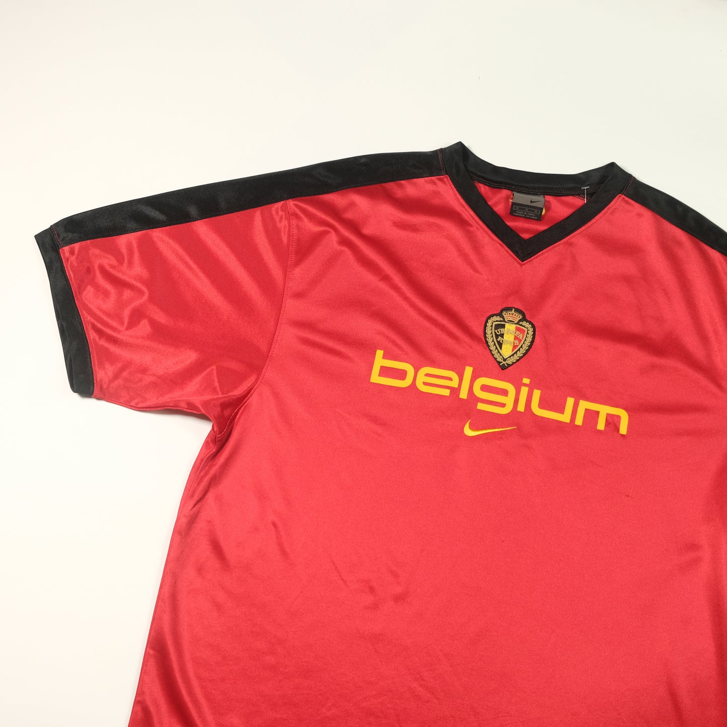 Belgium Nike Original 2000/2002 Training Football Shirt Medium/Large