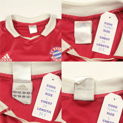 2003/04 Bayern Munich Home Shirt Ballack Adidas