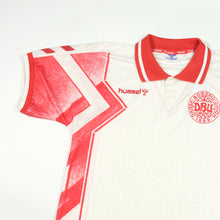 Load image into Gallery viewer, Denmark 1995 Original Hummel Away Football Shirt Medium/Large
