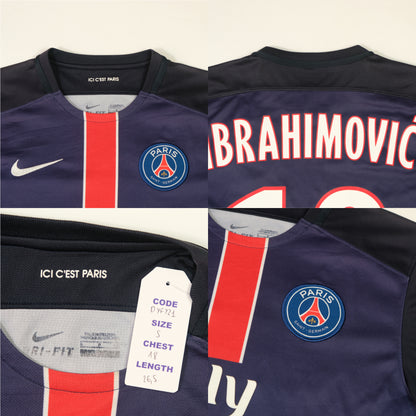 2015/16 PSG Home Shirt Ibrahimovic Nike