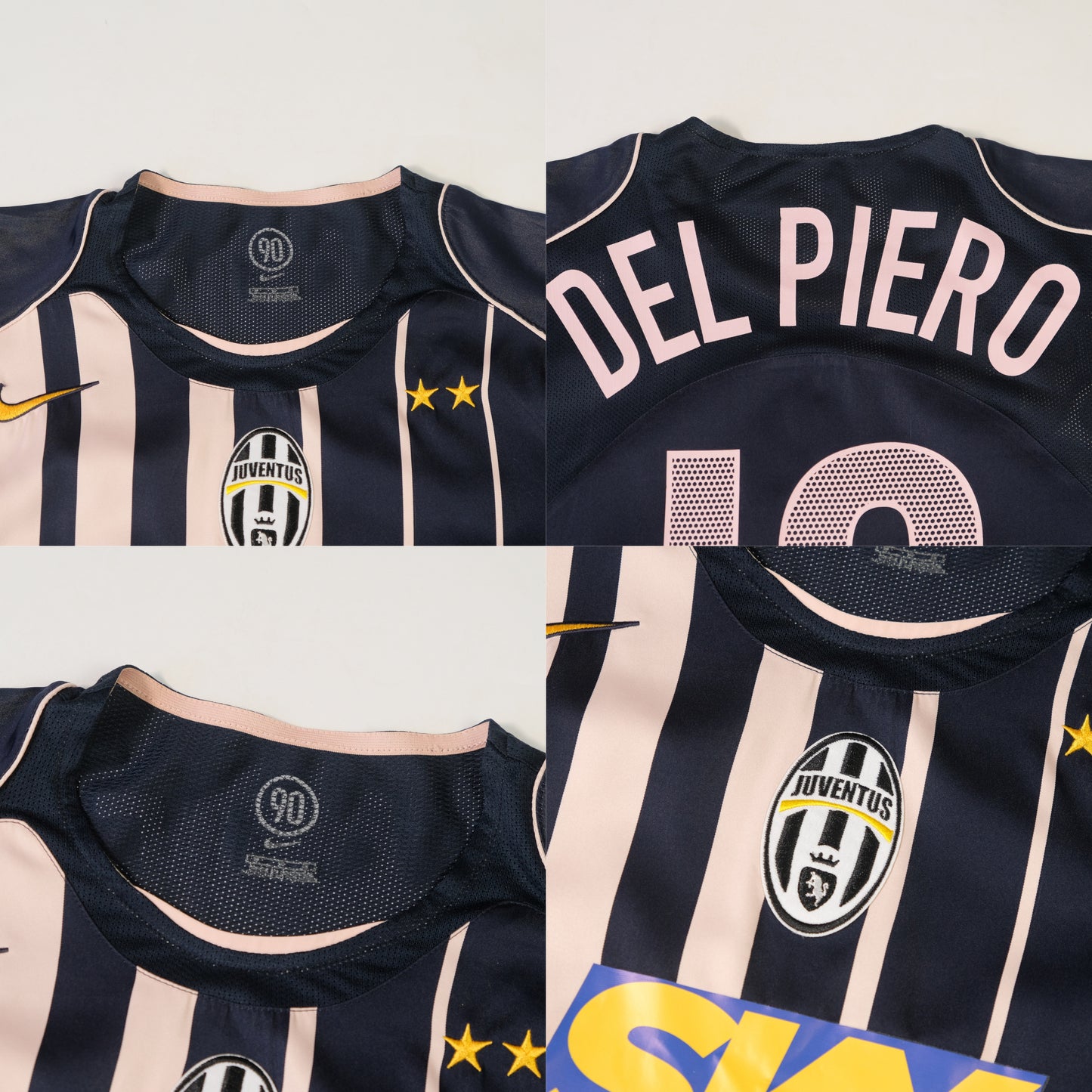 2004/05 Juventus Third Shirt Del Piero Nike 