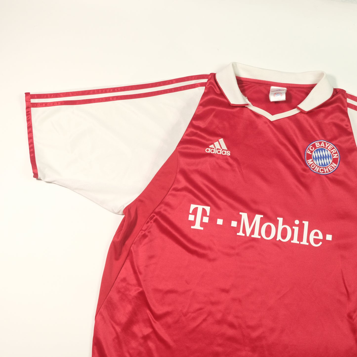 Bayern Munich Ballack Original Adidas 2003/2004 Home Vintage Football Shirt (L)