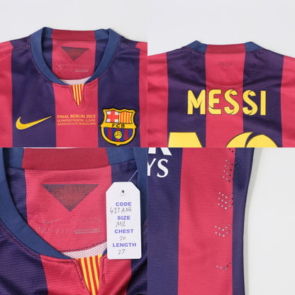 2014/15 Barcelona Home Shirt Messi Nike