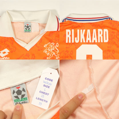 1994/95 Netherlands Home Shirt Lotto Rijkaard (L)