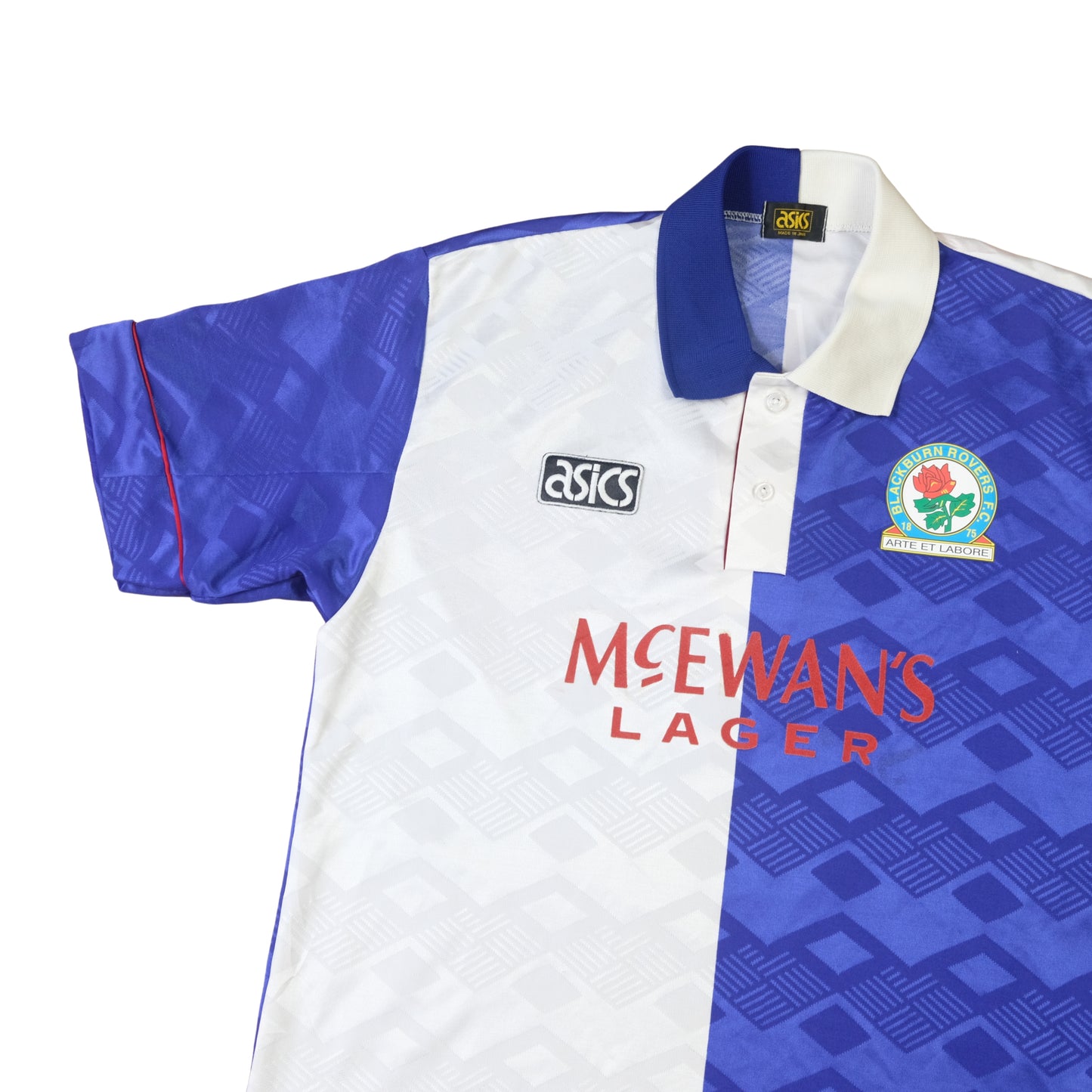 1992/94 Blackburn Rovers Home Shirt Asics Shearer