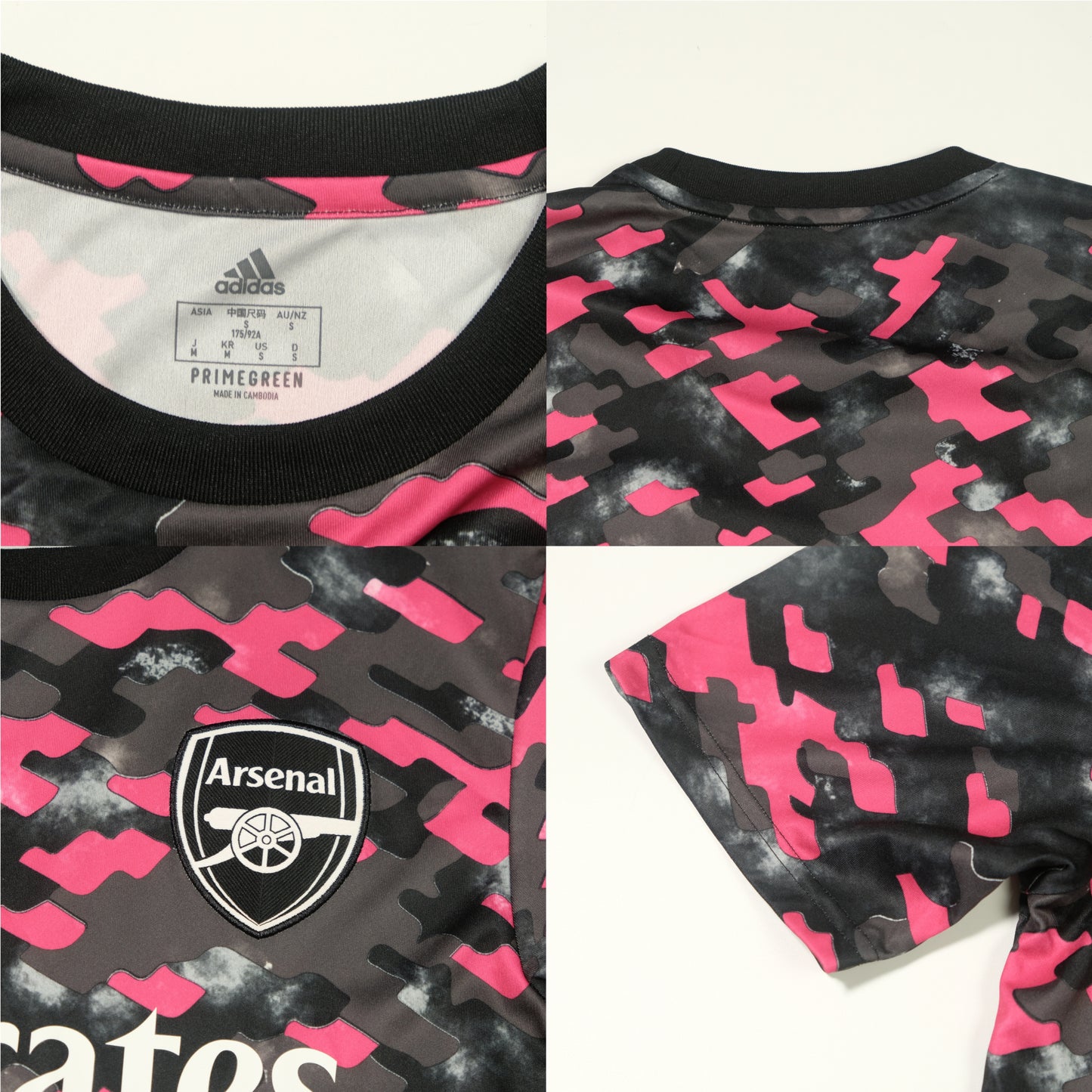 2021/2022 Arsenal Pre-Match Shirt Adidas