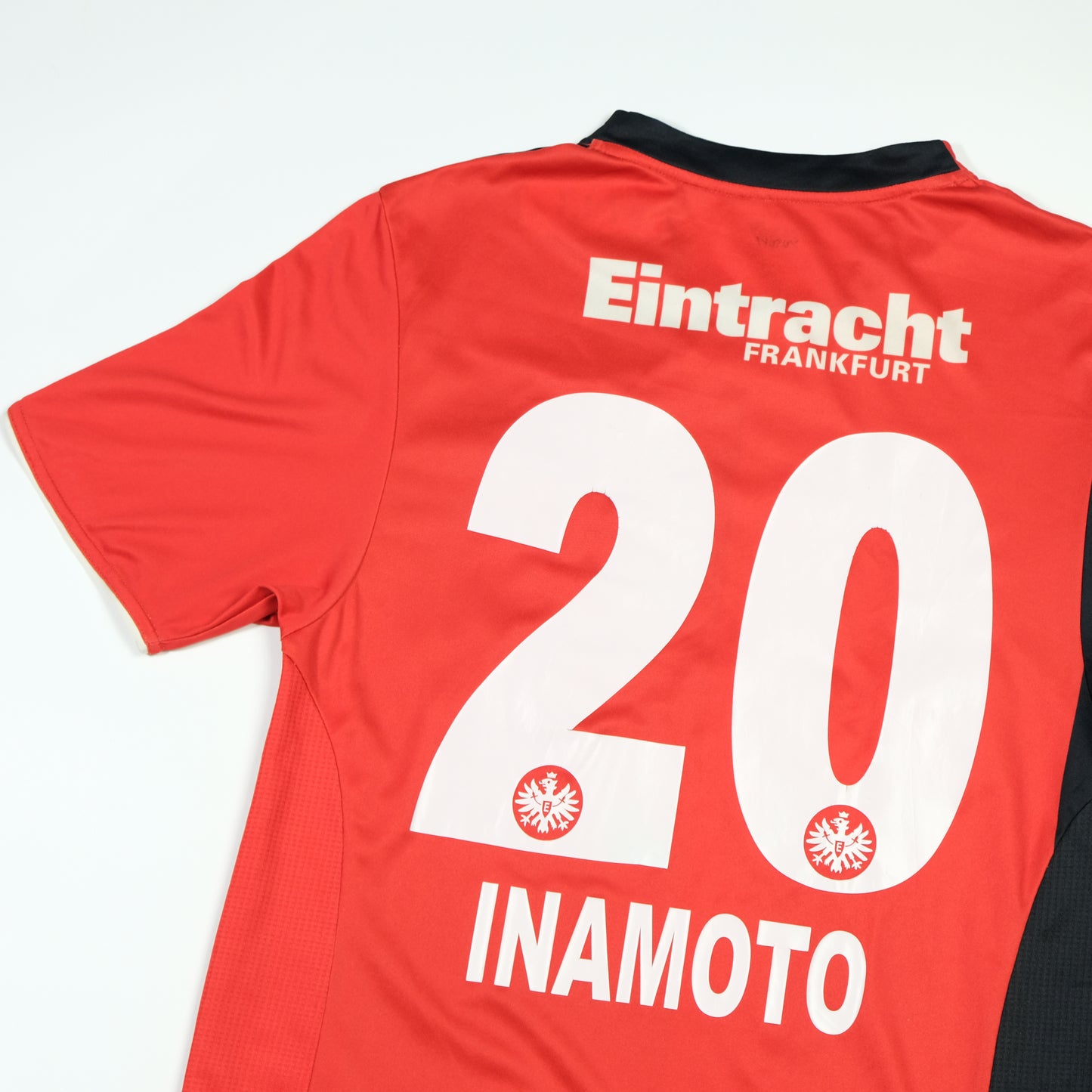 Eintracht Frankfurt Inamoto 20 Jako 2007/2008 Home Vintage Football Shirt Small