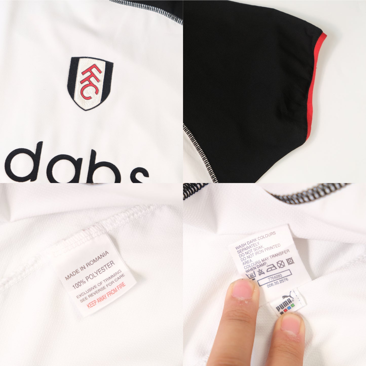 2003/04 Fulham Home Football Shirt Puma (XXXL)