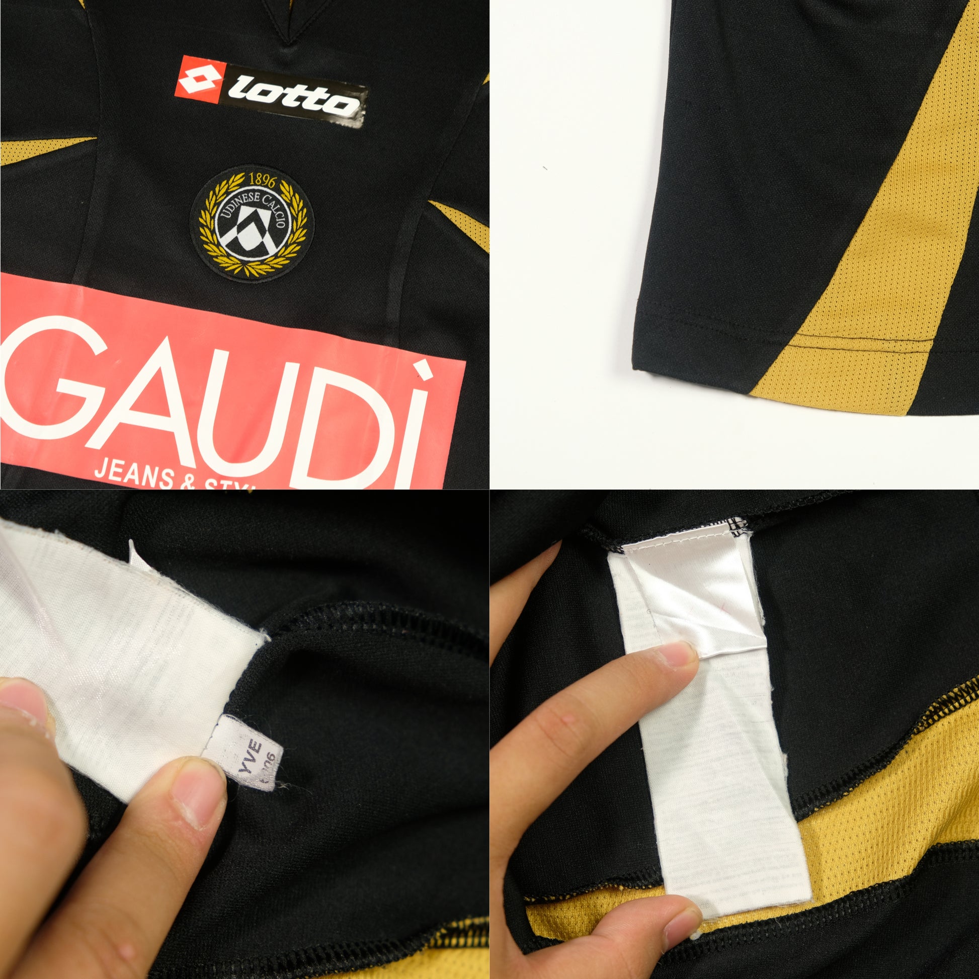 2006/07 Udinese Away Shirt Lotto