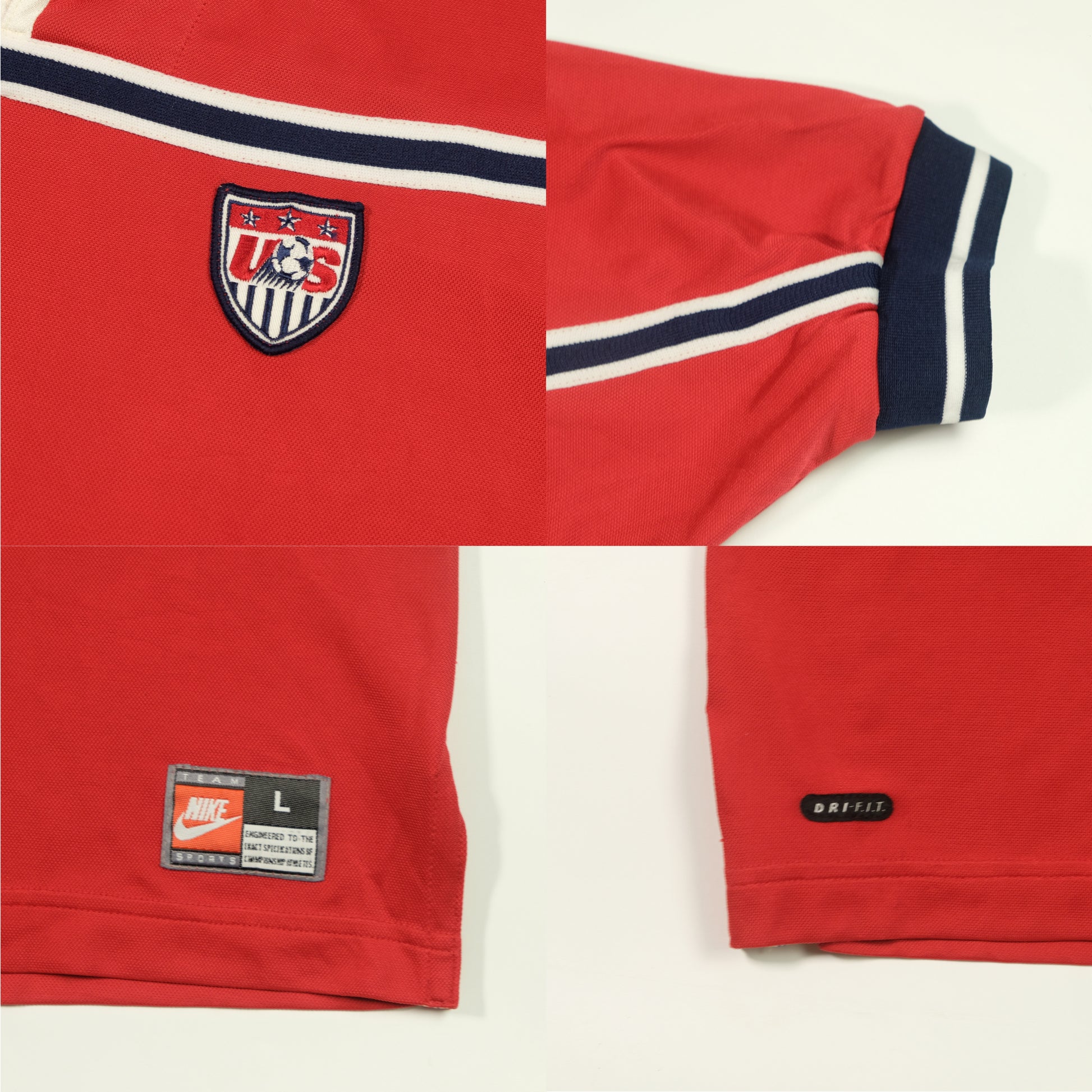 1998/1999 USA Away Football Shirt Nike