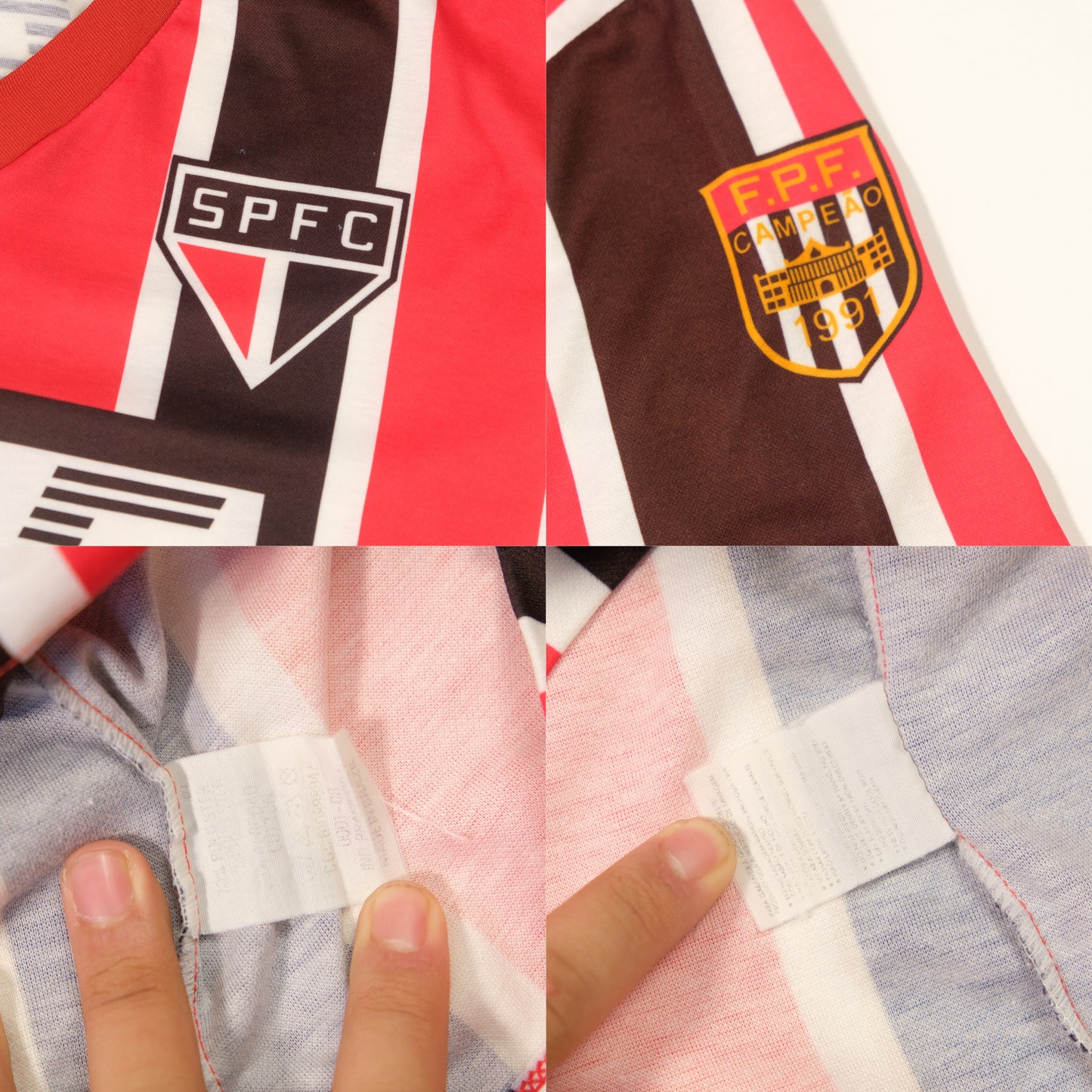 1992 Sao Paulo Away Shirt Penalty