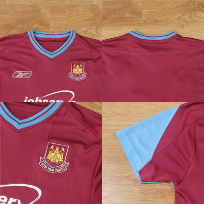 2003/05 West Ham Home Shirt Reebok