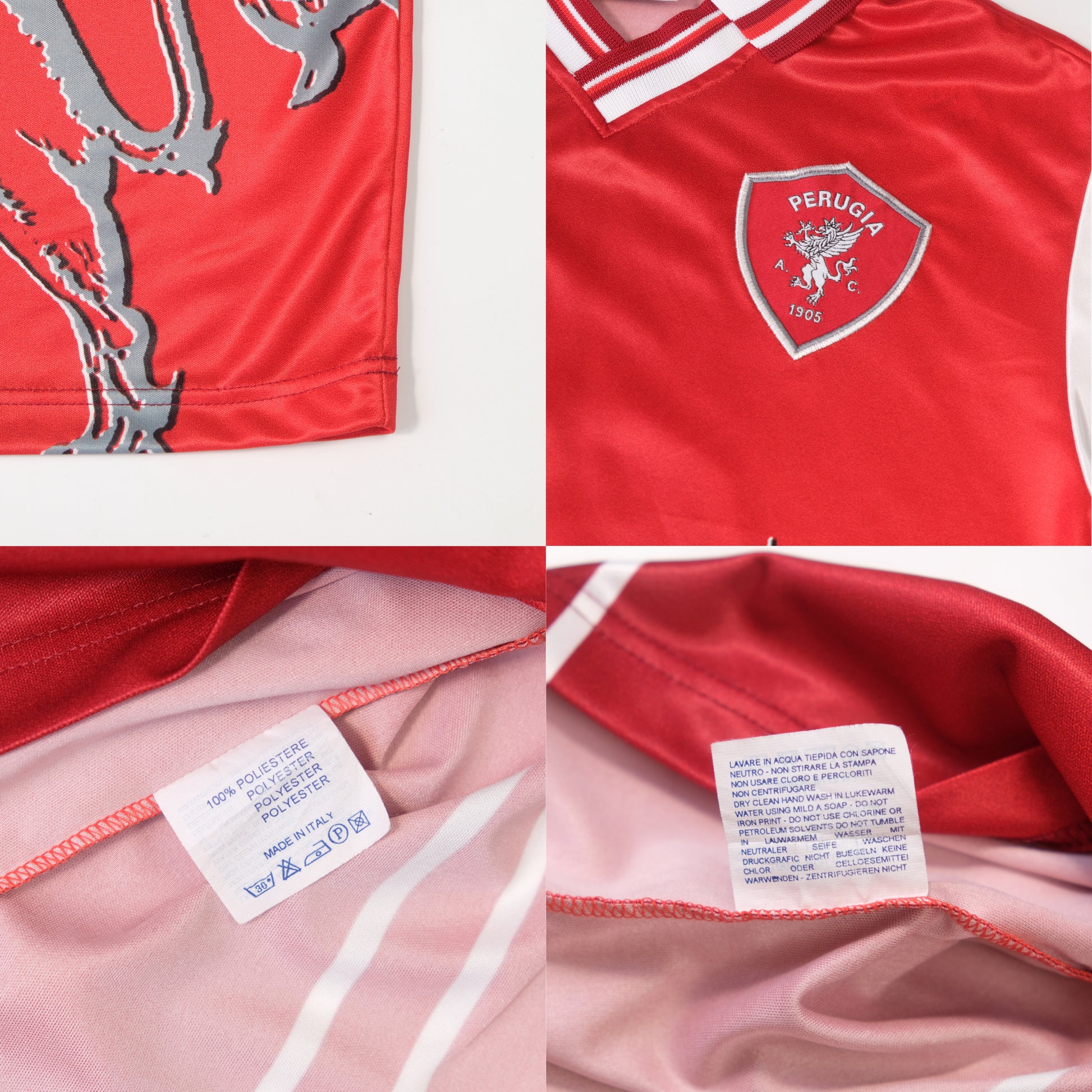 1998/99 Perugia Home Shirt Galex Nakata