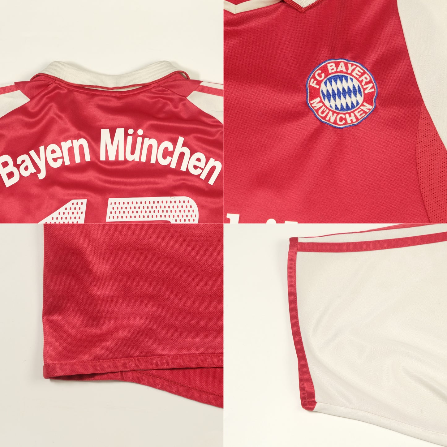 2003/04 Bayern Munich Home Shirt Ballack Adidas