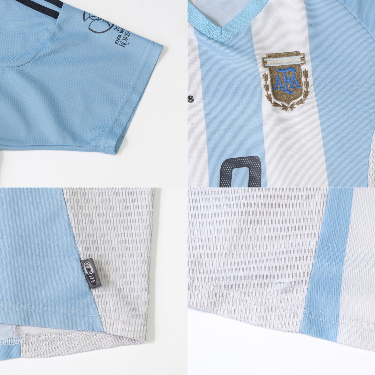 2002/04 Argentina Home Shirt Adidas Batistuta