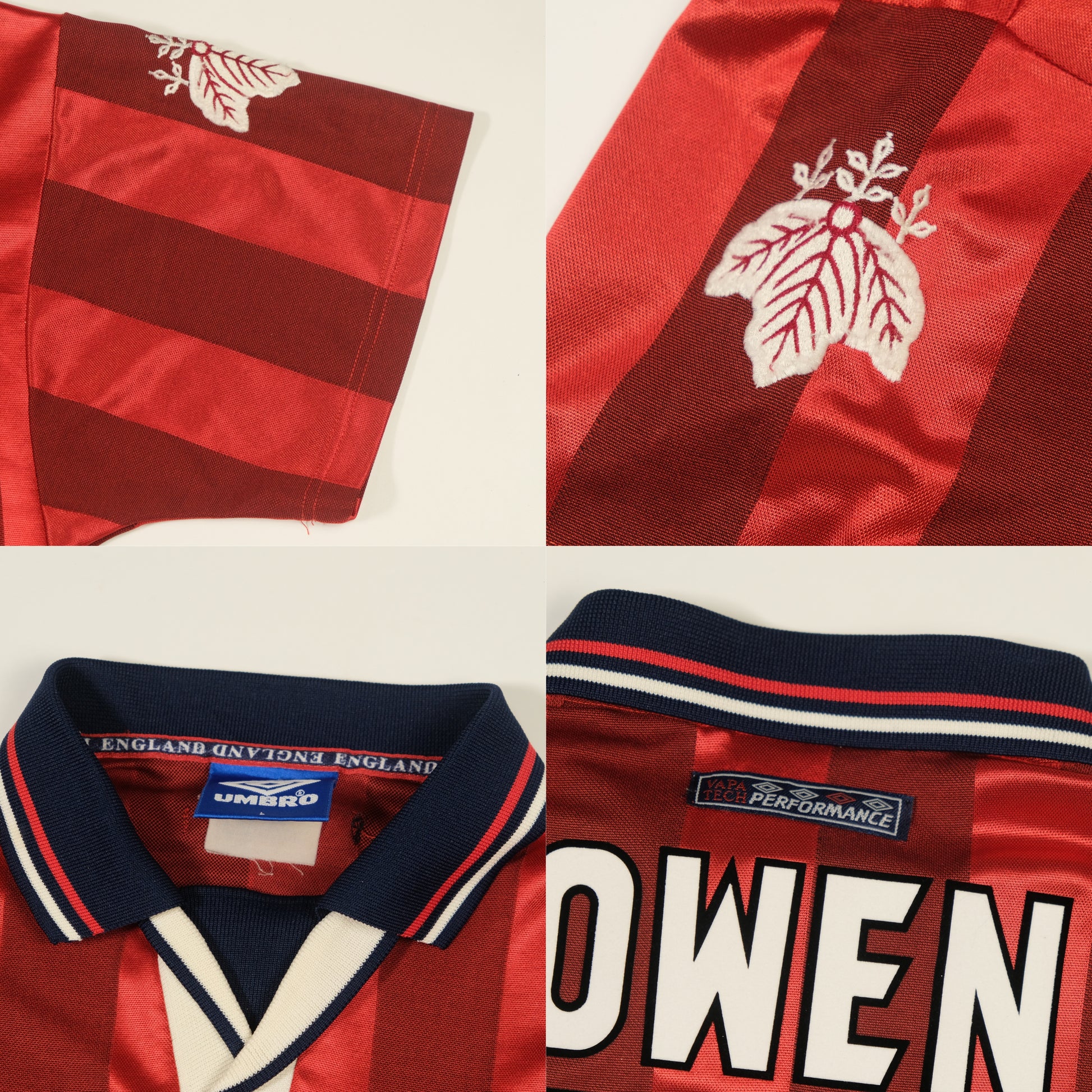 1998/00 England Away Shirt Umbro Owen