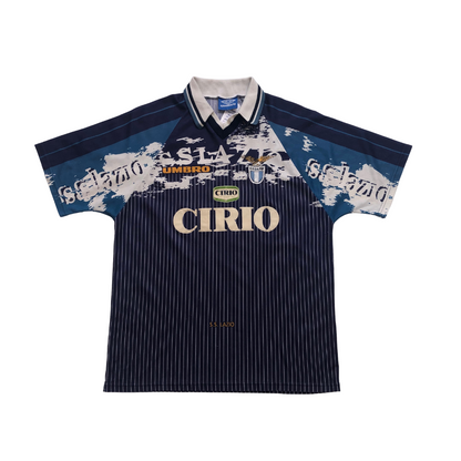 Lazio Cirio Original 1996/1997 Away Football Shirt Large