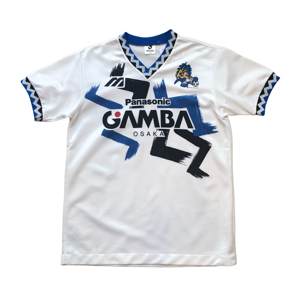 Gamba Osaka Panasonic 1993/1995 Mizuno J-League Japan Football Shirt  Medium/Large