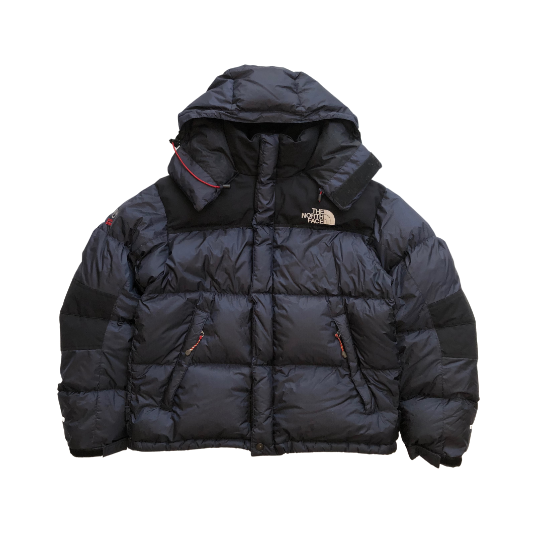 The North Face Summit Series Baltoro 700 Navy/Black Down Puffer Jacket ...