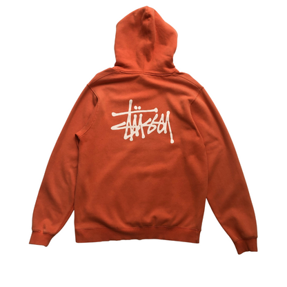 Stussy Vintage Orange Hoodie XL