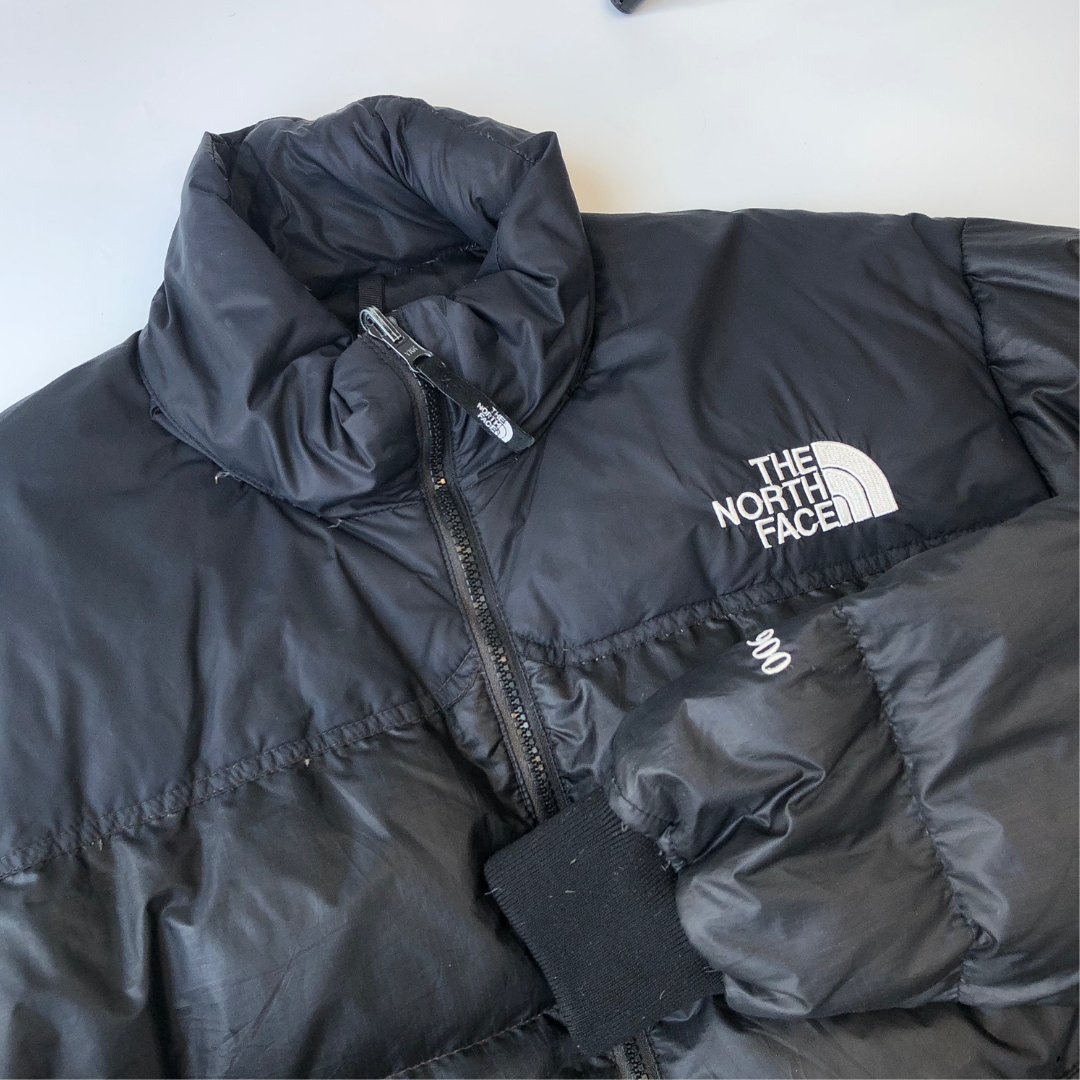 The North Face Summit Series Nuptse 900 Black Down Puffer Jacket Large ...