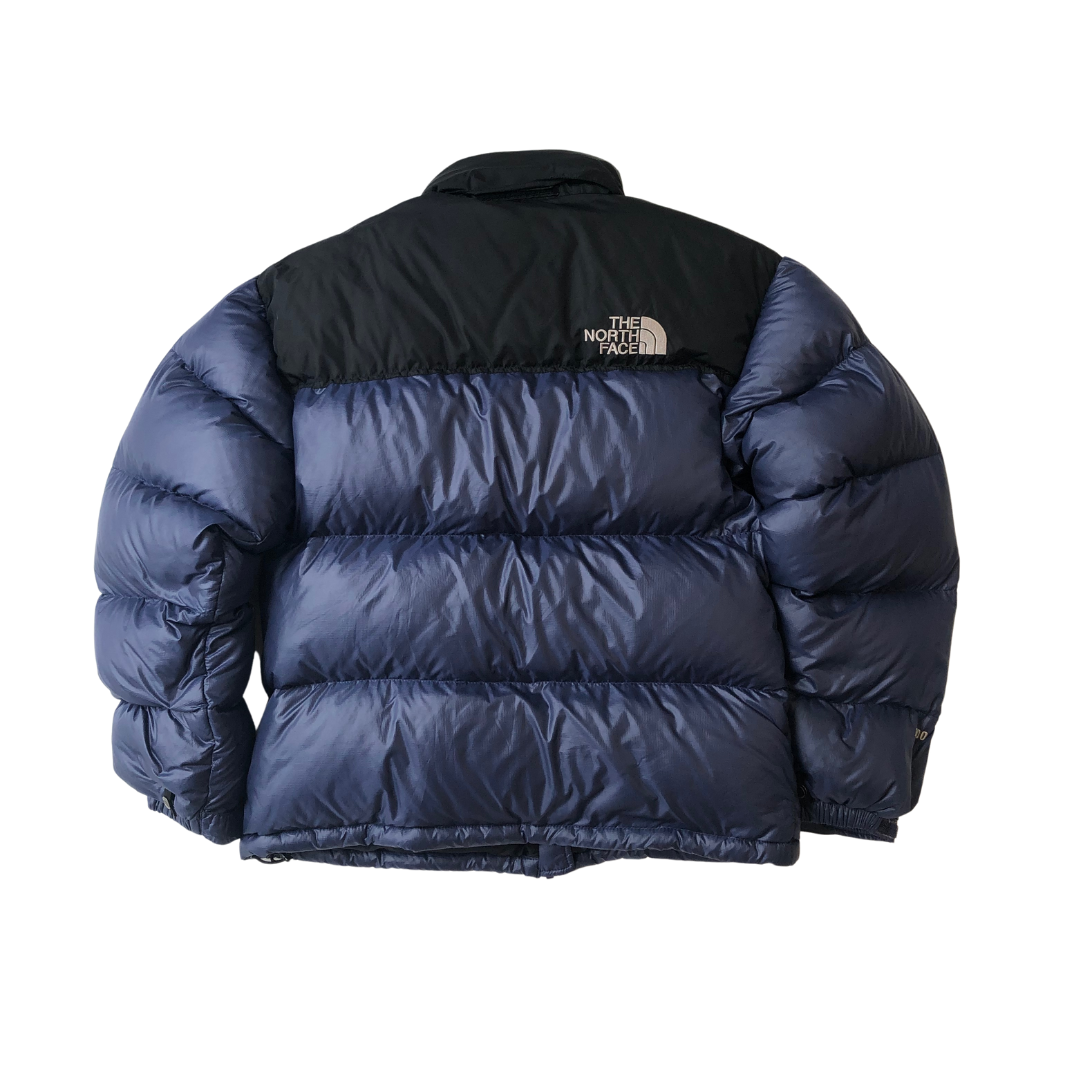 The North Face Nuptse 700 Vintage Navy Down Puffer Jacket Medium