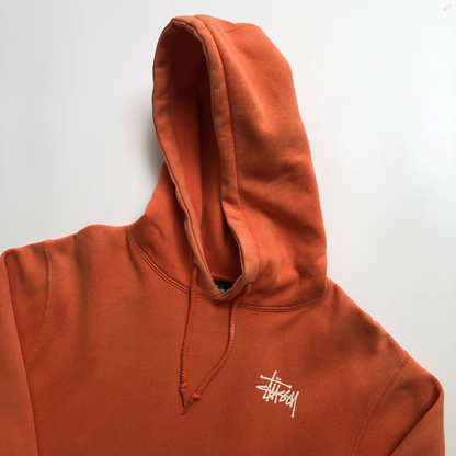 Stussy Vintage Orange Hoodie XL